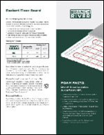 Branch River EPS Radiant Floor Board Product Literature
